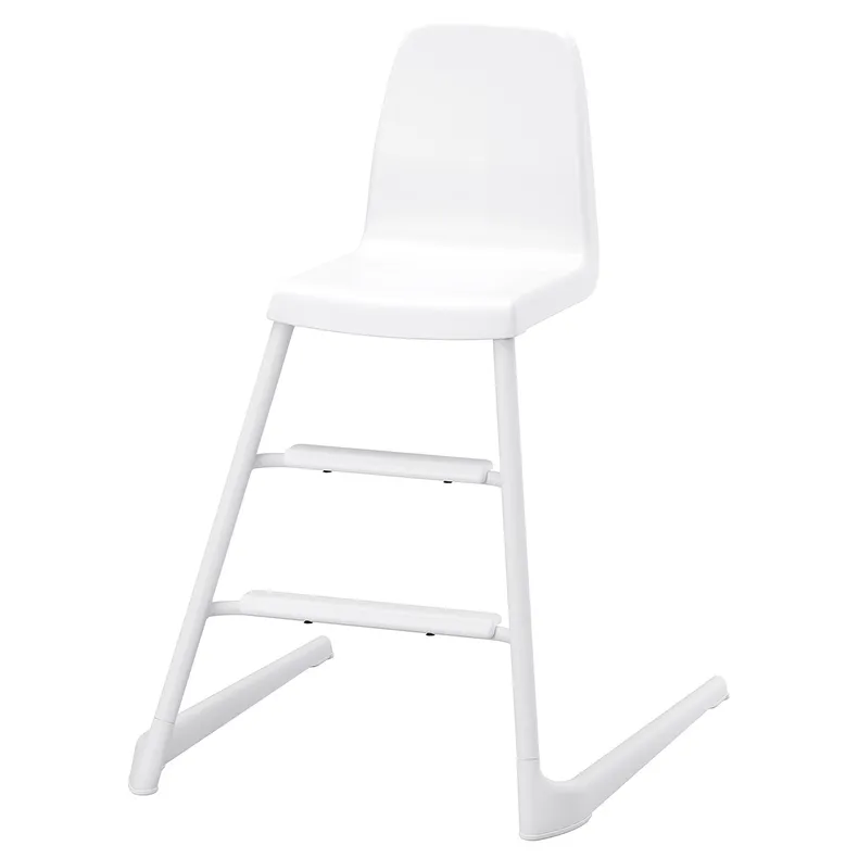 IKEA LANGUR ЛАНГУР, дитячий стілець, білий 192.526.15 фото №1