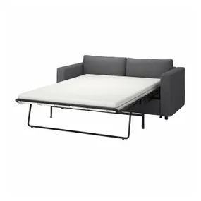 IKEA VIMLE ВИМЛЕ, 2-местный диван-кровать, Халларп серый 095.370.30 фото