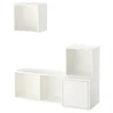IKEA EKET ЕКЕТ, настінна комбінація шаф, білий, 105x35x120 см 892.225.02 фото thumb №1