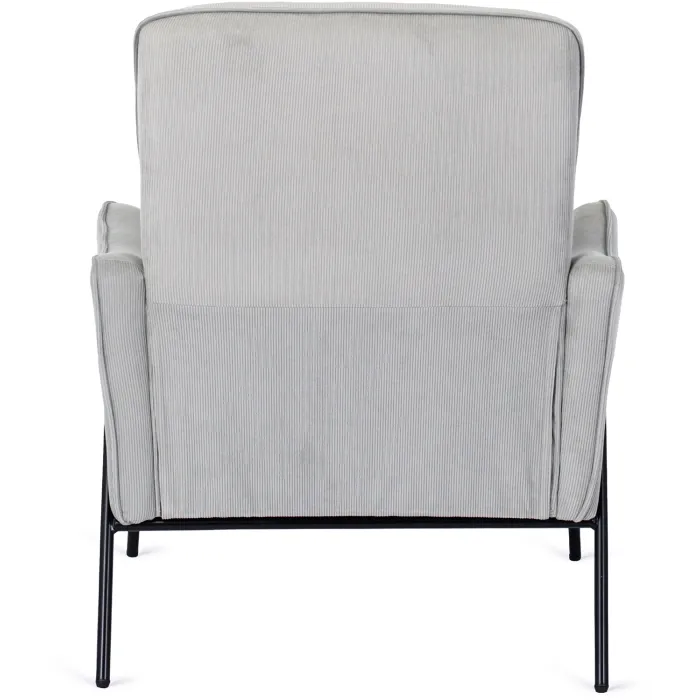 Кресло мягкое MEBEL ELITE ALBERTO, ткань: серый фото №12