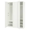 IKEA PAX ПАКС / GULLABERG ГУЛЛАБЕРГ, гардероб, комбинация, белый/белый, 150x60x236 см 095.630.24 фото thumb №1