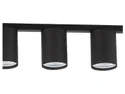 BRW Logan Black 4-позиционный металлический потолочный светильник черного цвета 087453 фото thumb №3