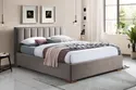 Кровать двуспальная бархатная SIGNAL MARANI, 160x200 см Bluvel 14 - серый фото thumb №7
