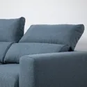 IKEA ESKILSTUNA ЭСКИЛЬСТУНА, 3-местный диван с козеткой, Окрашенный в синий цвет 995.201.91 фото thumb №8