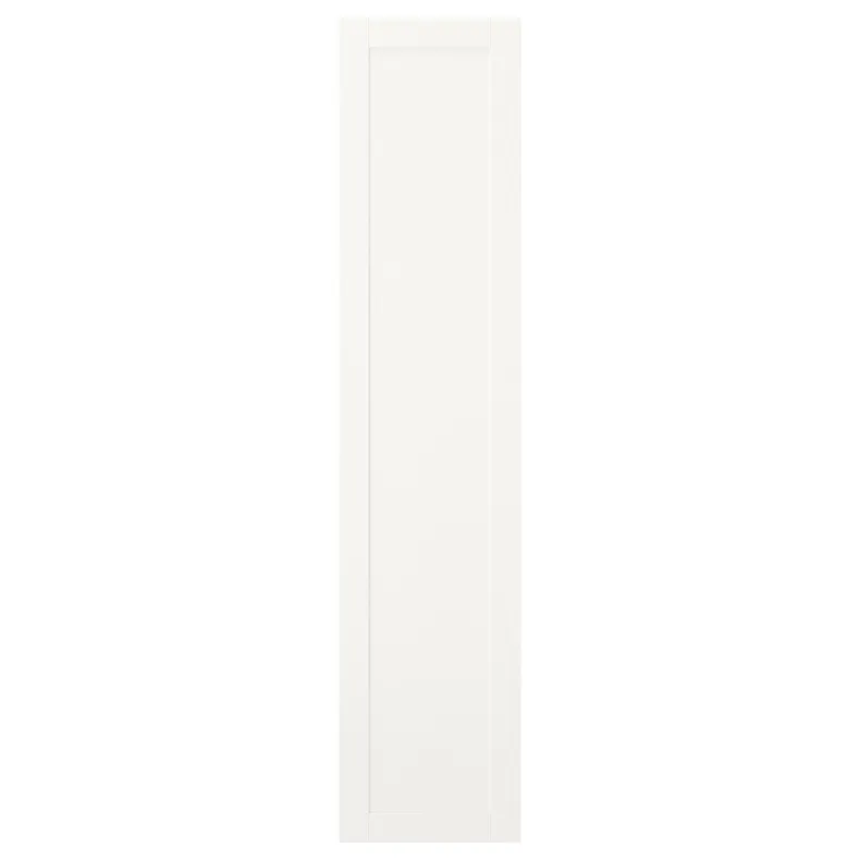 IKEA SANNIDAL САННІДАЛЬ, дверцята з петлями, білий, 40x180 см 892.430.19 фото №1