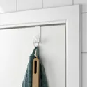 IKEA SEKINER СЕКИНЕР, крючок для двери, белый 604.981.10 фото thumb №5