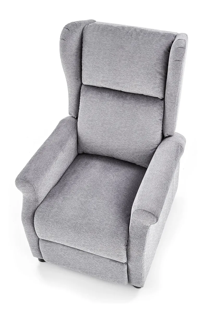 Крісло з масажною функцією HALMAR AGUSTIN M сірий фото №3