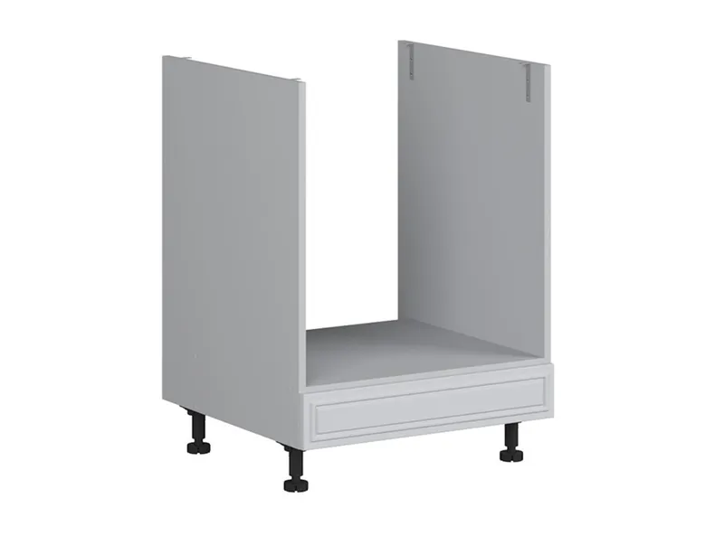 BRW Кухонный шкаф для встроенного духового шкафа Verdi 60 см светло-серый матовый, греноловый серый/светло-серый матовый FL_DP_60/82_K-SZG/JSZM фото №2