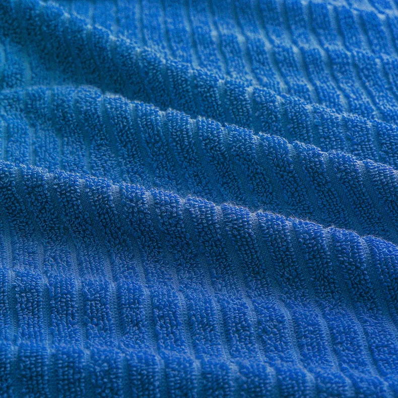 IKEA VÅGSJÖN ВОГШЁН, полотенце, ярко-синий, 50x100 см 205.762.61 фото №2