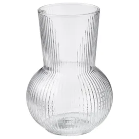 IKEA PÅDRAG ПОДРАГ, ваза, прозрачное стекло, 17 см 104.709.91 фото