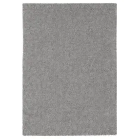IKEA STOENSE СТОЕНСЕ, килим, короткий ворс, класичний сірий, 170x240 см 004.268.28 фото