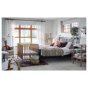 IKEA SNIGLAR СНІГЛАР, ліжко для немовлят, бук, 60x120 см 302.485.37 фото thumb №6