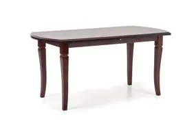 Стол обеденный HALMAR FRYDERYK 160-240x90 см, цвет темный орех фото