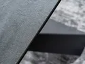 Стол обеденный раскладной SIGNAL SALVADORE, кремовый мат / черный мат, 90x160 фото thumb №4