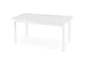 Кухонний стіл розкладний HALMAR FLORIAN 160-228x90 см, стільниця - білий, ніжки - білі фото thumb №2