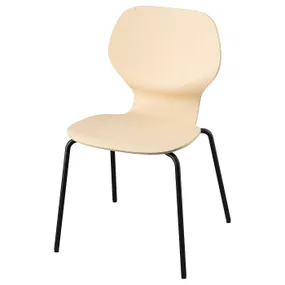 IKEA SIGTRYGG СІГТРЮГГ, стілець, береза / СЕФАСТ чорний 894.815.24 фото