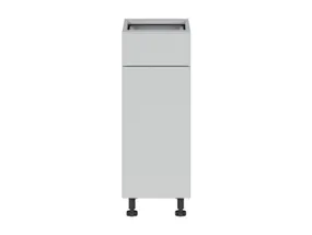 BRW Шкаф кухонный базовый Top Line 30 см левый с ящиком soft-close светло-серый матовый, греноловый серый/светло-серый матовый TV_D1S_30/82_L/STB-SZG/BRW0014 фото