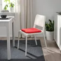 IKEA STAGGSTARR СТАГГСТАРР, подушка на стілець, червоний, 36x36x2.5 см 005.087.63 фото thumb №4