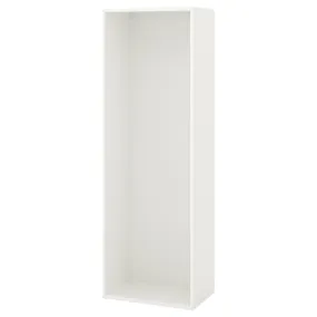 IKEA PLATSA ПЛАТСА, каркас, білий, 60x40x180 см 903.309.54 фото