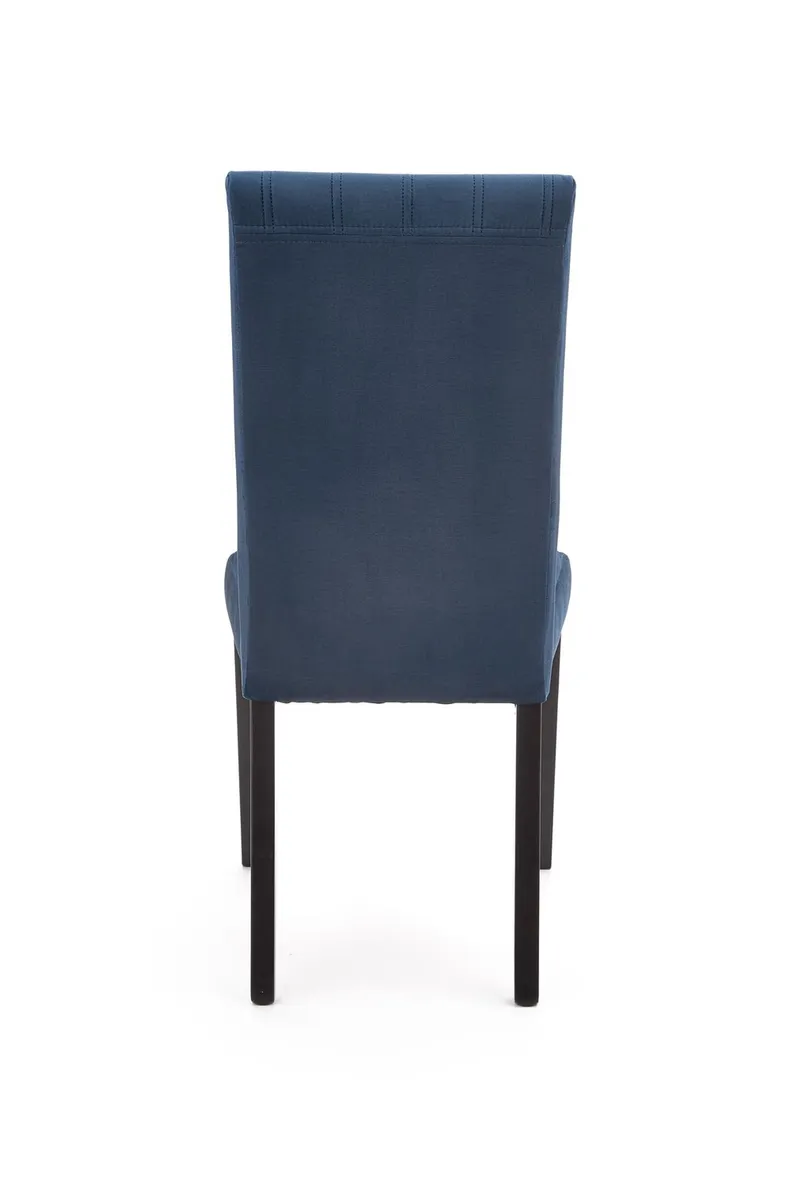 Кухонный стул HALMAR DIEGO 2 черный/темно-синий фото №8