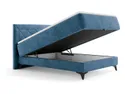 BRW Континентальне ліжко Zalea 120x200 з ящиком для зберігання синє, Неве 74 LO_KT-ZALEA-120X200-G2-NEVE_74 фото thumb №2
