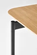 Кухонний стіл HALMAR SMART 170-250x100 см дуб натуральний/чорний фото thumb №3