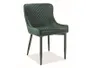 Кухонный стул SIGNAL COLIN B Velvet, Bluvel 78 - зеленый фото