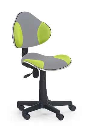Крісло комп'ютерне HALMAR FLASH 2 сіро-зелене фото