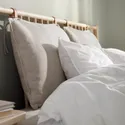IKEA BJÖRKSNÄS БЬЙОРКСНЕС, каркас ліжка, шпон берези / Lindbåden, 140x200 см 395.016.85 фото thumb №6