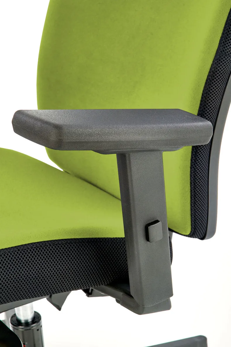 Крісло комп'ютерне офісне обертове HALMAR POP, чорний/зелений фото №2