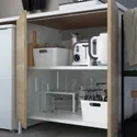 IKEA ENHET ЕНХЕТ, кухня, білий / імітація. дуб, 203x63.5x222 см 293.373.13 фото thumb №11