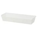 IKEA KOMPLEMENT КОМПЛЕМЕНТ, сітчастий кошик, білий, 100x35 см 902.572.94 фото thumb №1