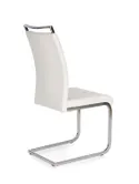 Кухонний стілець HALMAR K250 білий, хром фото thumb №2