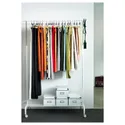 IKEA RIGGA РІГГА, штанга для одягу, білий 502.316.30 фото thumb №4