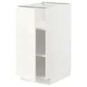 IKEA METOD МЕТОД, напольный шкаф с полками, белый / Вальстена белый, 40x60 см 995.071.23 фото thumb №1
