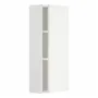 IKEA METOD МЕТОД, навесной шкаф с полками, белый / Стенсунд белый, 20x80 см 394.595.06 фото