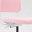 IKEA VIMUND ВІМУНД, дитяче робоче крісло, світло-рожевий 104.243.53 фото thumb №4
