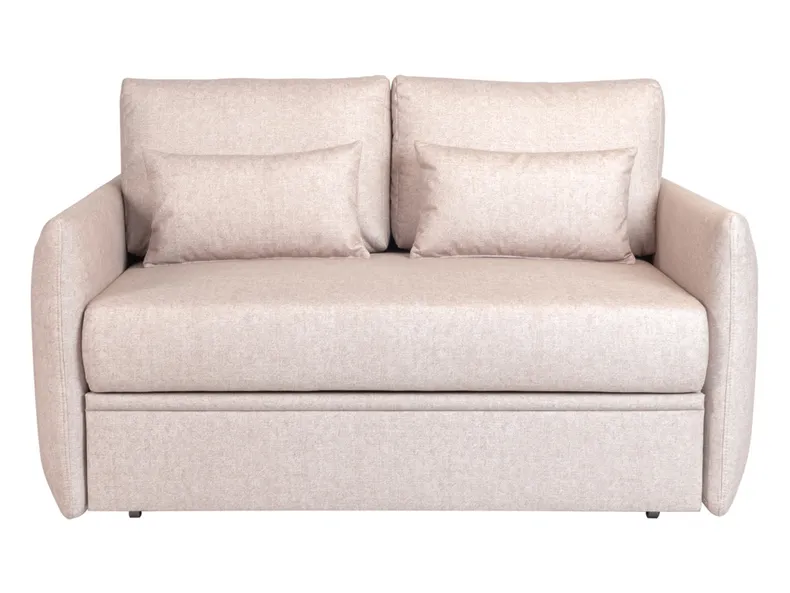 BRW Двомісний диван-ліжко Sevo з ящиком для зберігання велюровий бежевий SO2-SEVO-2FBK-G1_BD60D8 фото №2