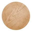 Журнальный столик деревянный круглый HALMAR WOODY, 80x80 см, натуральный фото thumb №5