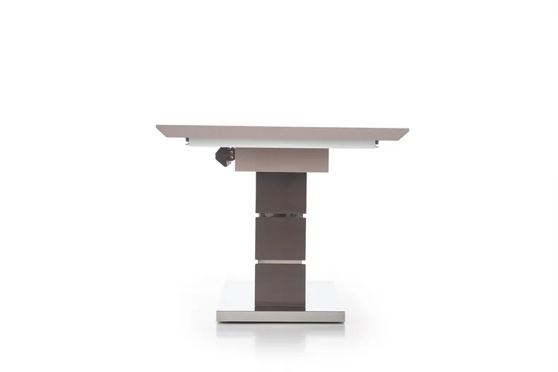 Обідній стіл розкладний HALMAR LORD 160-200x90 см, світлий ясен/темний ясен фото №3