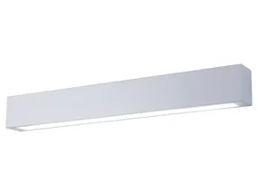 BRW Настенный светильник для ванной комнаты Ibros LED 93 см металл-акрил белый 082429 фото
