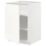 IKEA METOD МЕТОД, напольный шкаф с полками, белый / Вальстена белый, 60x60 см 795.071.24 фото