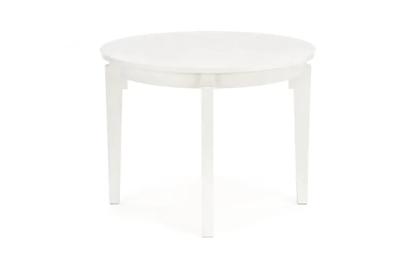 Обідній стіл розкладний HALMAR SORBUS 100-200x100 см, білий фото №5