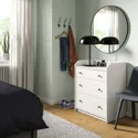 IKEA HAUGA ХАУГА, комплект мебели д / спальни, 3 предм., белый 594.833.84 фото thumb №4