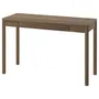 IKEA TONSTAD ТОНСТАД, письмовий стіл, шпон з мореного дуба коричневого кольору, 120x47 см 205.382.07 фото