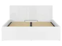 BRW Комплект кровать Tetrix с каркасом белый глянцевый и матрасом Mimas Tetrix 160x200, белый глянец LOZ/160/B+MAT-BIP фото thumb №2