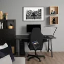 IKEA UTESPELARE УТЕСПЕЛАРЕ, геймерський стіл, чорний, 160x80 см 805.076.27 фото thumb №6