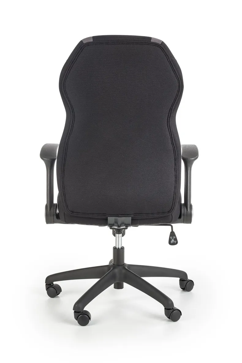Крісло комп'ютерне офісне обертове HALMAR JOFREY чорний / сірий фото №2