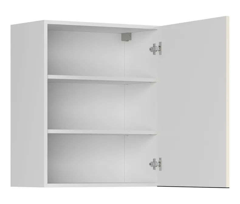 BRW Правосторонний кухонный шкаф Sole L6 60 см магнолия жемчуг, альпийский белый/жемчуг магнолии FM_G_60/72_P-BAL/MAPE фото №3