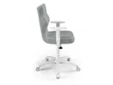 BRW Молодіжний поворотний стілець сірий, розмір 6 OBR_DUO_BIALY_ROZM.6_JASMINE_03 фото thumb №2